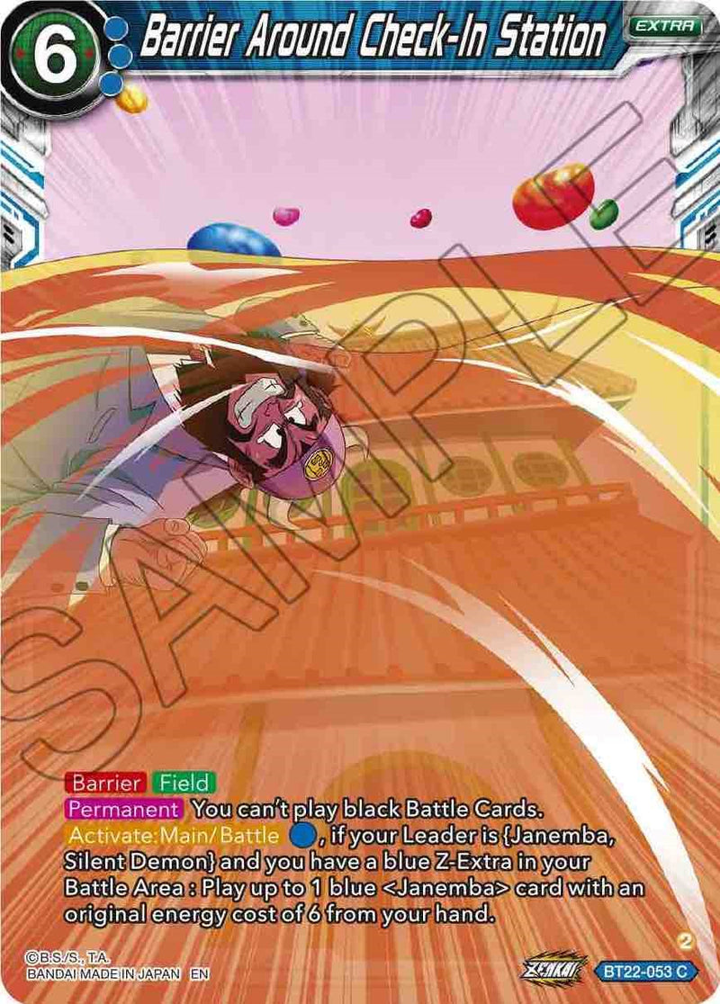 Barrier Around Check-In Station (BT22-053) [Critical Blow] Parallel Foil
