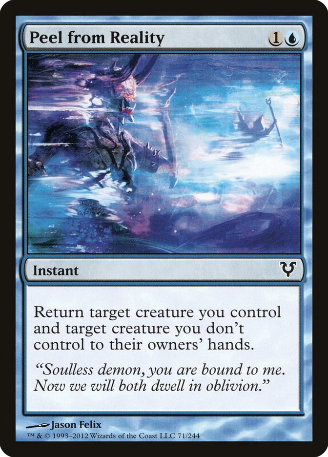 Peel from Reality [Avacyn Restored] Foil