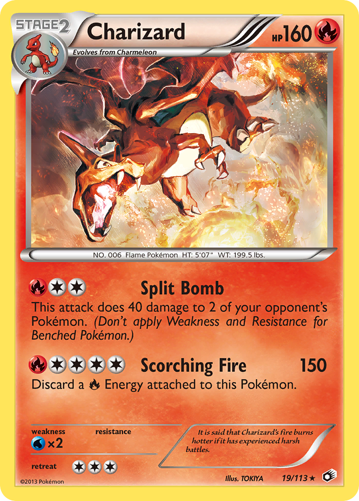 Charizard (19/113) [Black & White: Legendary Treasures] Reverse Holofoil
