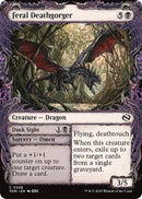 Feral Deathgorger (Showcase) [Tarkir: Dragonstorm] Foil