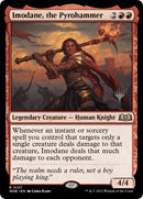 Imodane, the Pyrohammer (Promo Pack) [Wilds of Eldraine Promos] Foil