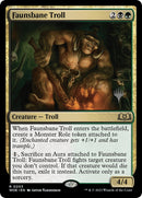 Faunsbane Troll (Promo Pack) [Wilds of Eldraine Promos] Foil