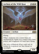 Archon of the Wild Rose (Promo Pack) [Wilds of Eldraine Promos] Foil