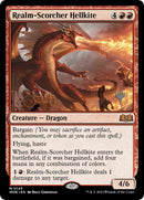 Realm-Scorcher Hellkite (Promo Pack) [Wilds of Eldraine Promos] Foil