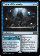Virtue of Knowledge // Vantress Visions (Promo Pack) [Wilds of Eldraine Promos] Foil