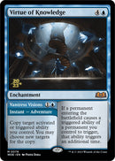 Virtue of Knowledge // Vantress Visions (Promo Pack) [Wilds of Eldraine Promos] Foil