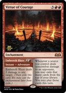 Virtue of Courage //Embereth Blaze (Promo Pack) [Wilds of Eldraine Promos] Foil