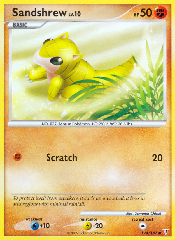 Sandshrew (124/147) [Platinum: Supreme Victors] Reverse Holofoil