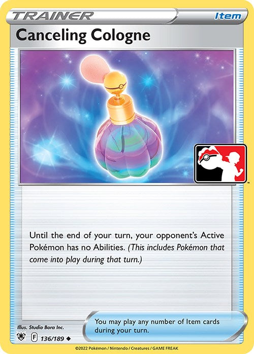 Canceling Cologne (136/189) [Prize Pack Series Three] Holofoil