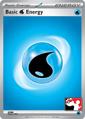 Basic Water Energy (003) [Prize Pack Series Three] Holofoil