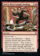 You've Been Caught Stealing [Commander Legends: Battle for Baldur's Gate] Foil