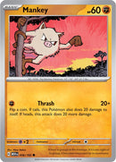 Mankey (056/165) [Scarlet & Violet 151] Reverse Holofoil