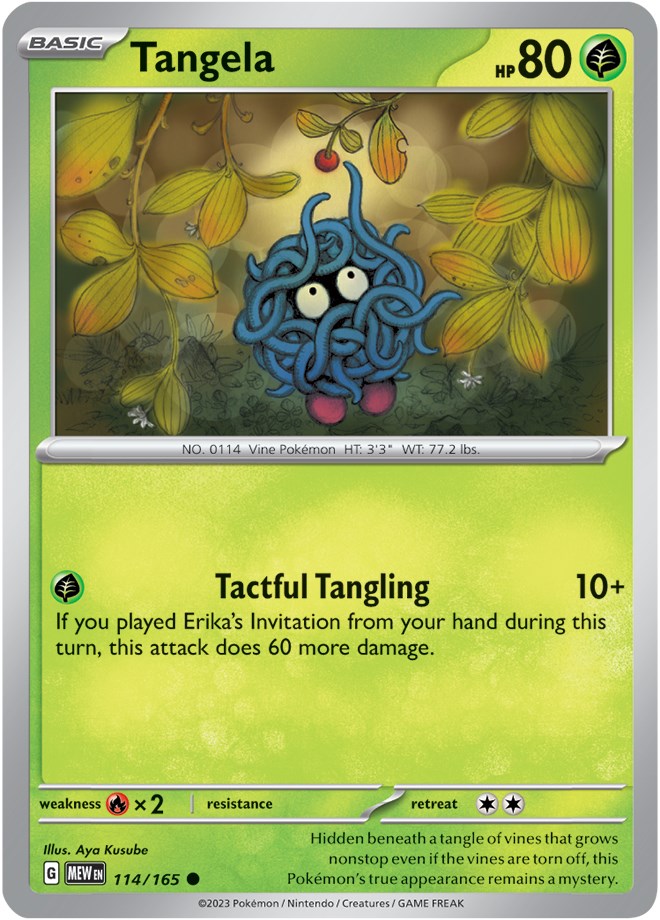 Tangela (114/165) [Scarlet & Violet 151] Reverse Holofoil