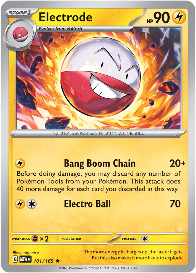 Electrode (101/165) [Scarlet & Violet 151] Reverse Holofoil