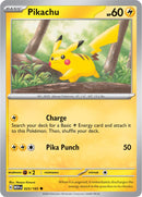 Pikachu (025/165) [Scarlet & Violet 151] Reverse Holofoil