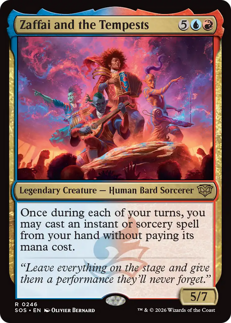 Zaffai and the Tempests [Secrets of Strixhaven] Foil