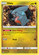 Gible (97/156) [Sun & Moon: Ultra Prism] Reverse Holofoil