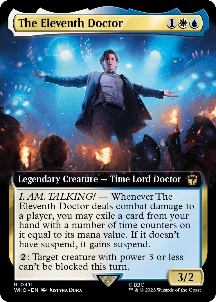 The Eleventh Doctor (Extended Art) [Doctor Who] Foil