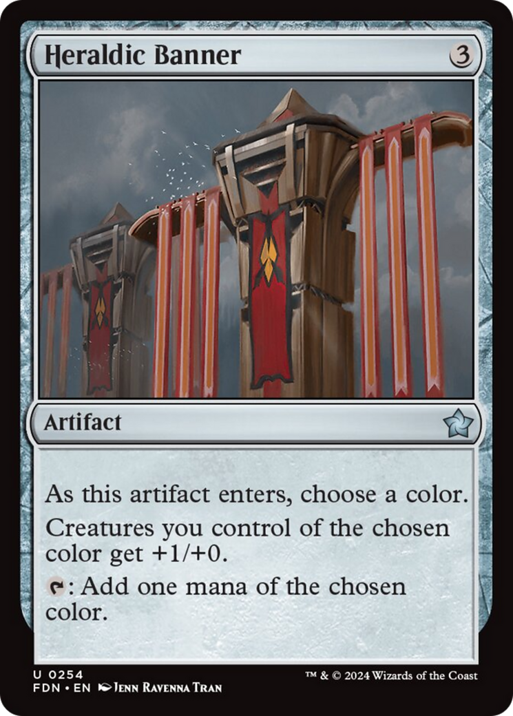 Heraldic Banner [Foundations] Foil