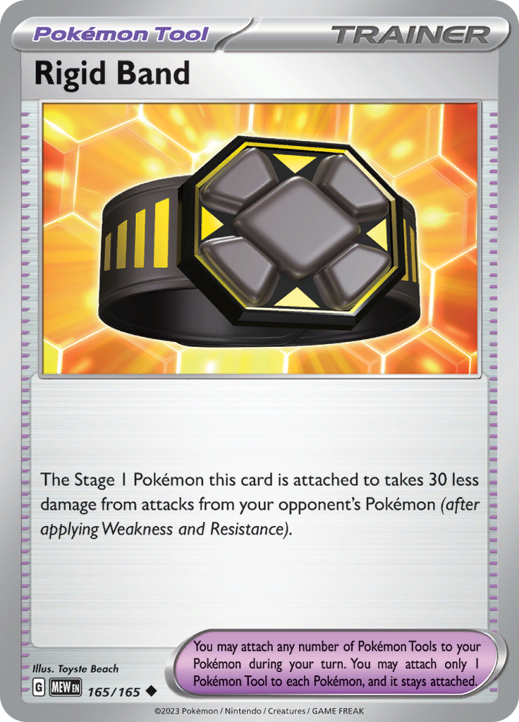 Rigid Band (165/165) [Scarlet & Violet 151] Reverse Holofoil