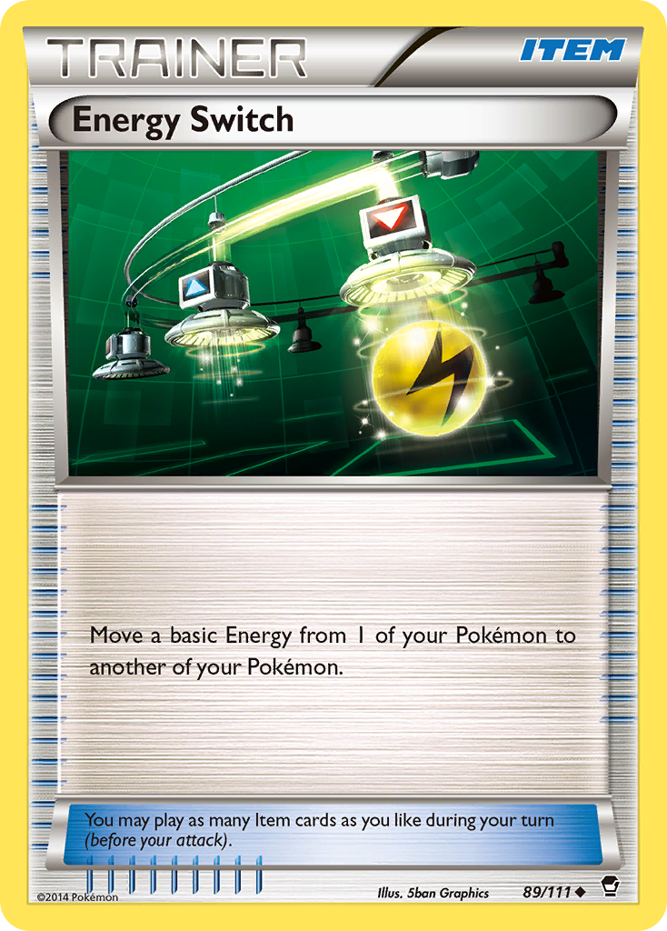 Energy Switch (89/111) [XY: Furious Fists] Reverse Holofoil
