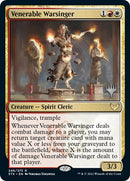 Venerable Warsinger (Promo Pack) [Strixhaven: School of Mages Promos] Foil