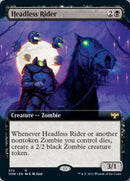 Headless Rider (Extended Art) [Innistrad: Crimson Vow] Foil