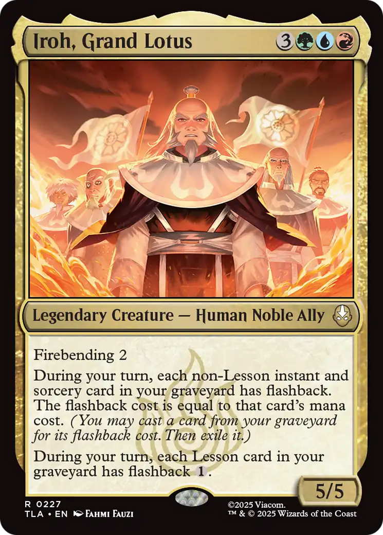 Iroh, Grand Lotus [Avatar: The Last Airbender] Foil