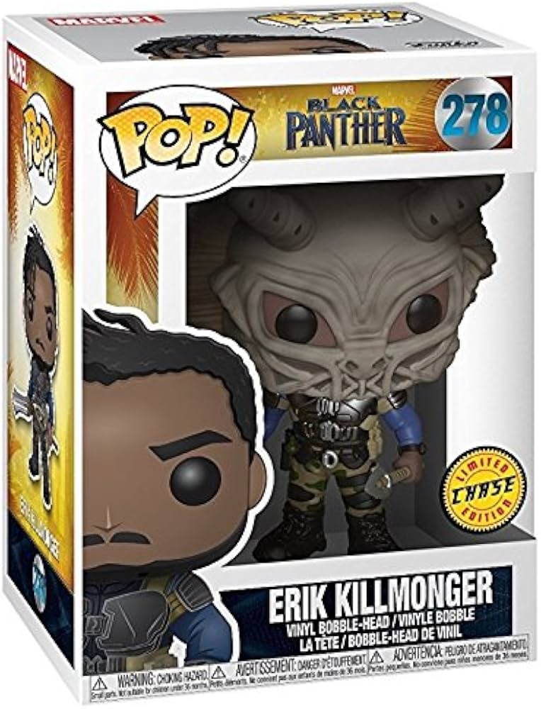 Funko POP! Black Panther - Erik Killmonger 278 (Chase)