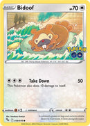Bidoof (059/078) [Pokémon GO] Reverse Holofoil