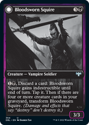 Bloodsworn Squire // Bloodsworn Knight [Innistrad: Double Feature] Foil