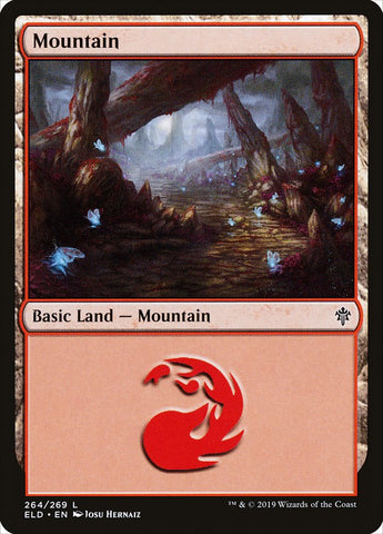 Mountain (264) [Throne of Eldraine] Foil