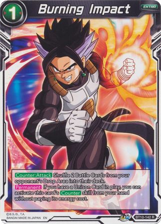 Burning Impact (BT10-142) [Rise of the Unison Warrior 2nd Edition] Parallel Foil