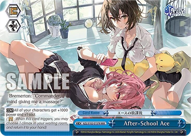 After-School Ace (AZL/S102-E137R RRR) [Azur Lane]