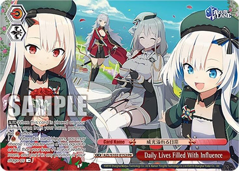 Daily Lives Filled With Influence (AZL/S102-E152 PR) [Azur Lane]