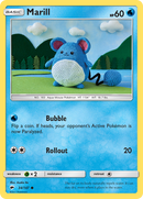 Marill (34/147) [Sun & Moon: Burning Shadows] Reverse Holofoil