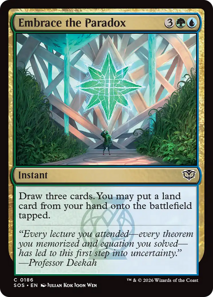 Embrace the Paradox [Secrets of Strixhaven] Foil