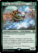 Thrun, Breaker of Silence (Promo Pack) [Phyrexia: All Will Be One Promos] Foil