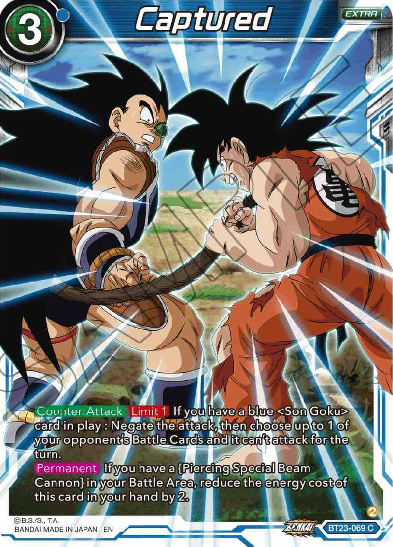 Captured (BT23-069) [Perfect Combination] Parallel Foil