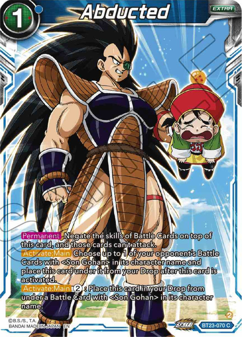 Abducted (BT23-070) [Perfect Combination] Parallel Foil