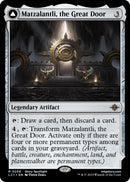 Matzalantli, the Great Door // The Core [The Lost Caverns of Ixalan] Foil