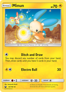 Minun (54/168) [Sun & Moon: Celestial Storm] Reverse Holofoil