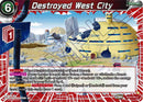 Destroyed West City (BT23-006) [Perfect Combination] Parallel Foil