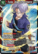 Trunks, Powerful Sentiments (BT23-016) [Perfect Combination] Parallel Foil
