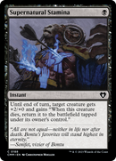 Supernatural Stamina [Commander Masters] Foil