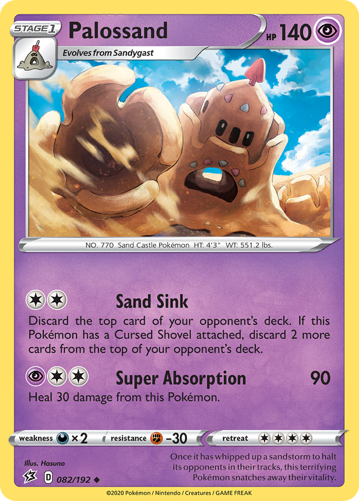 Palossand (082/192) [Sword & Shield: Rebel Clash] Reverse Holofoil