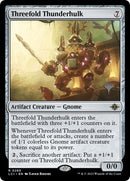 Threefold Thunderhulk (Promo Pack) [The Lost Caverns of Ixalan Promos] Foil