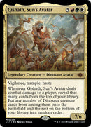 Gishath, Sun's Avatar (Promo Pack) [The Lost Caverns of Ixalan Promos] Foil