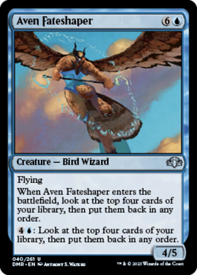Aven Fateshaper [Dominaria Remastered] Foil