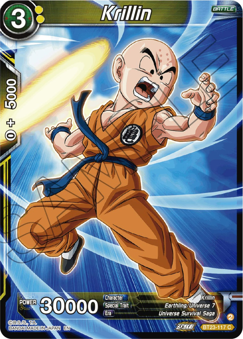 Krillin (BT23-117) [Perfect Combination] Parallel Foil